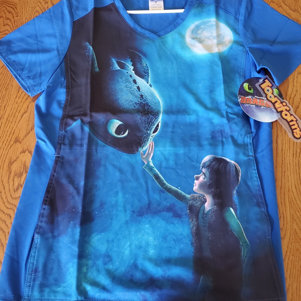 Blue Graphic Short Sleeve Tee